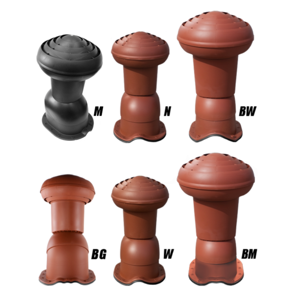 Ventilacejní komín Virtum® pro plechové střechy