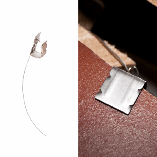 Příchytka k řezané tašce INOX